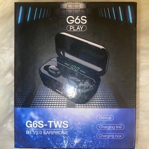 G6S-TWS BT V5.0 EARPHONES
